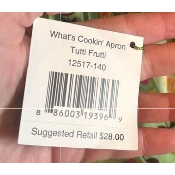 Vera Bradley women’s apron one size - Picture 5 of 6